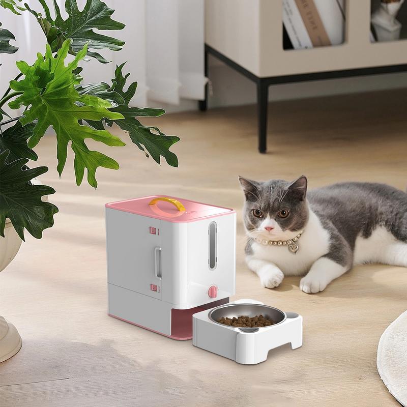 Pet Feeder Box Feeding Bowl Ca - Food Storage Food Safety 评论和价格