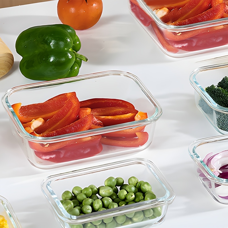 10-Piece Glass Storage Set wit - Food Storage Without Pantry 评论和价格