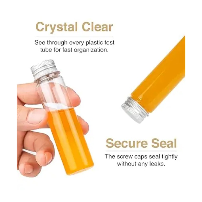 10pcs Plastic Test Tubes with  - Food Storage Youtube 评论和价格