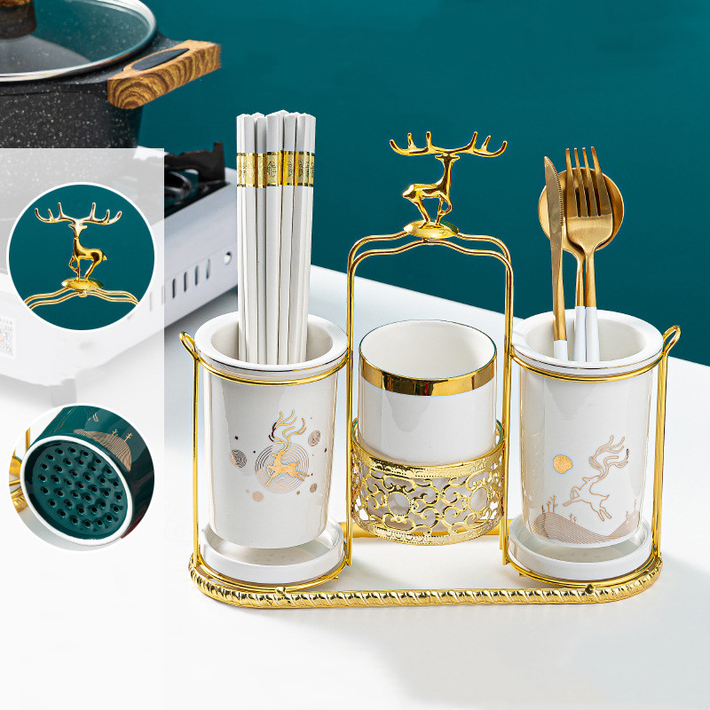 Gold Edged Ceramic Chopsticks  - Food Storage Youtube 评论和价格