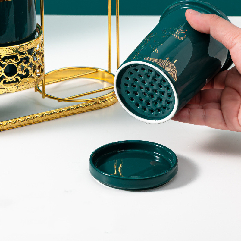Gold Edged Ceramic Chopsticks  - Food Storage Youtube 评论和价格