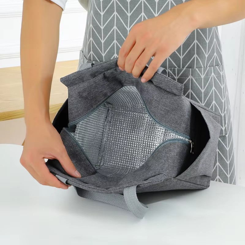 Double Pockets Lunch Bags Larg - Xxl Food Storage Container 评论和价格