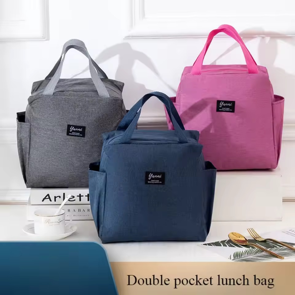 Double Pockets Lunch Bags Larg - Xxl Food Storage Container 评论和价格