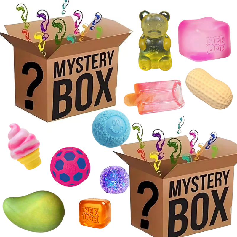 Blind Box Fuzz Ball Ice Cream  - Food Storage Plastic Boxes 评论和价格