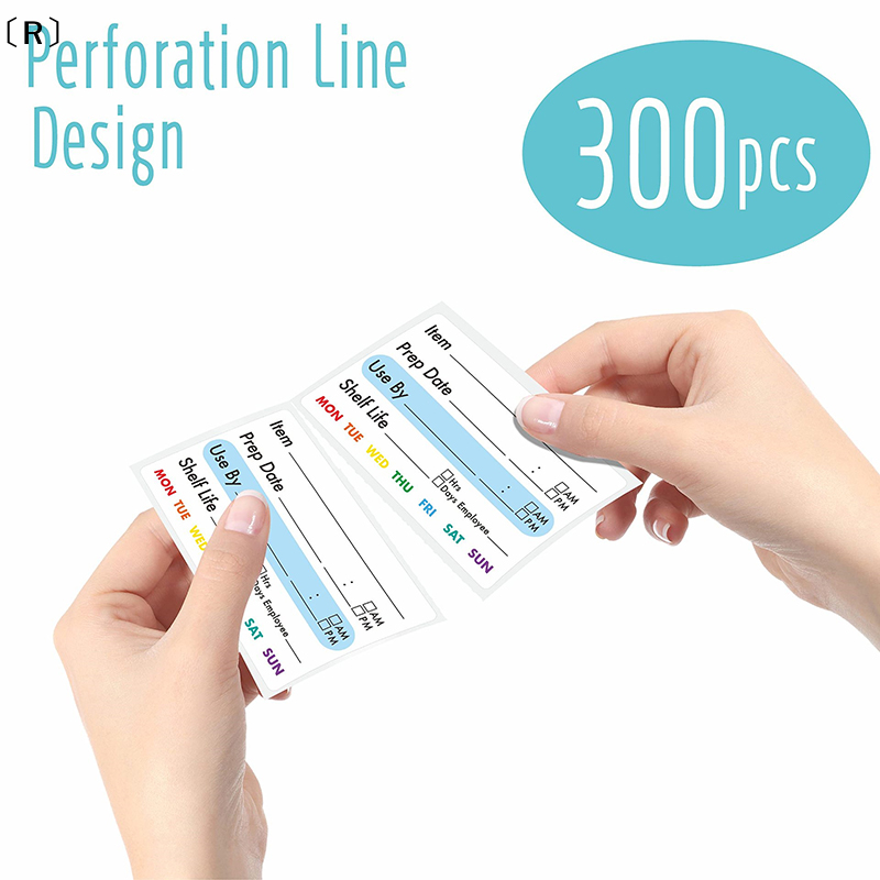 〔R〕300Pcs Roll Kitchen Date Fo - Food Storage Expiration Dates 评论和价格