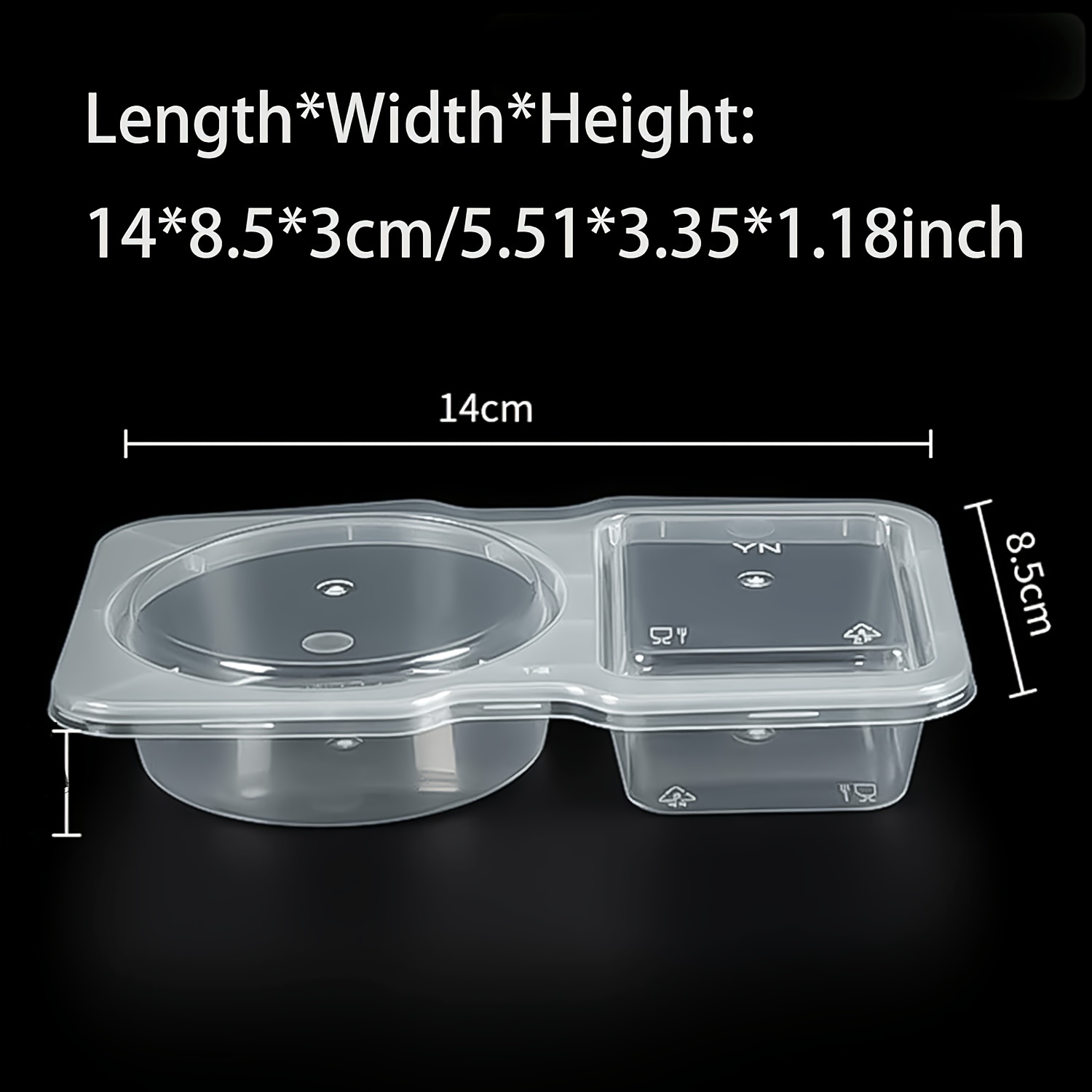 10Pcs Food Storage Containers  - Food Storage Plastic Boxes 评论和价格