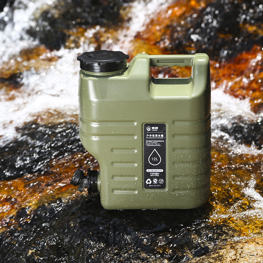3.2 Gallon/12L Water Jug Porta - Food Storage Emergency 评论和价格