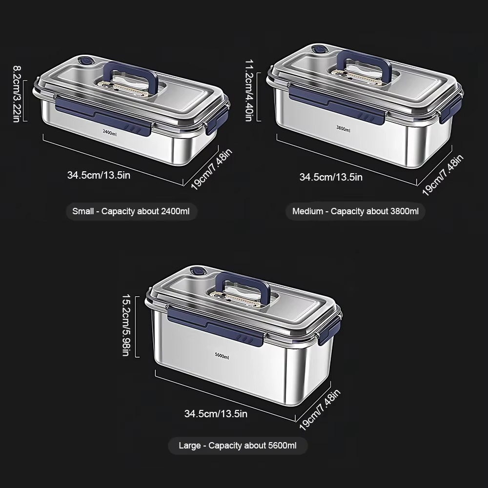316 Stainless Steel Food Stora - Xxl Food Storage Container 评论和价格