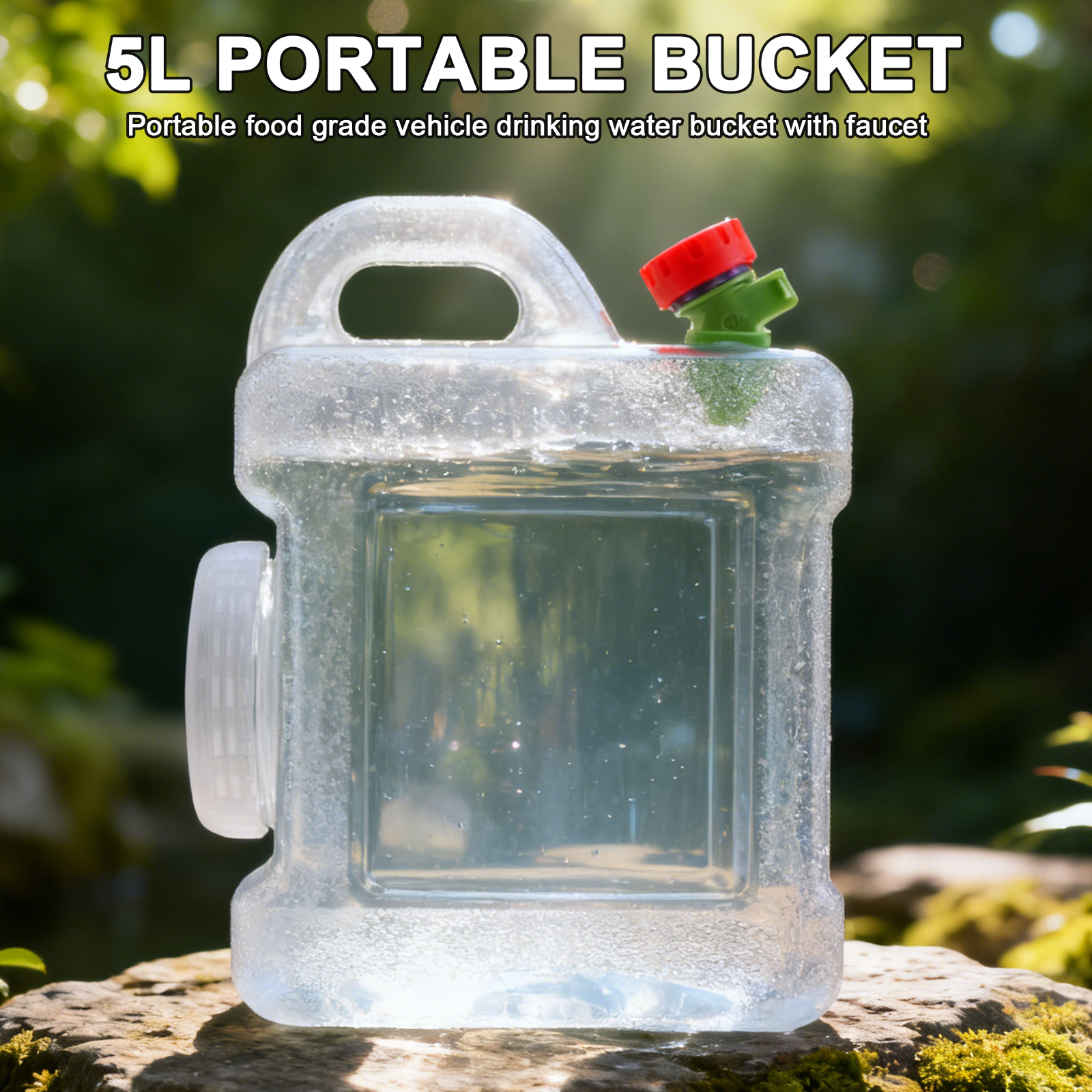 5L Emergency Water Storage Tan - Food Storage Emergency 评论和价格