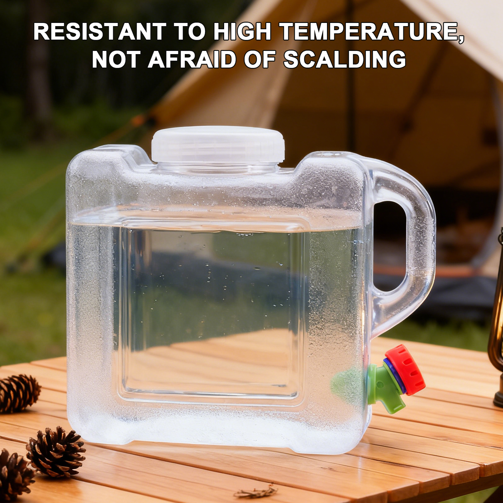 5L Emergency Water Storage Tan - Food Storage Emergency 评论和价格