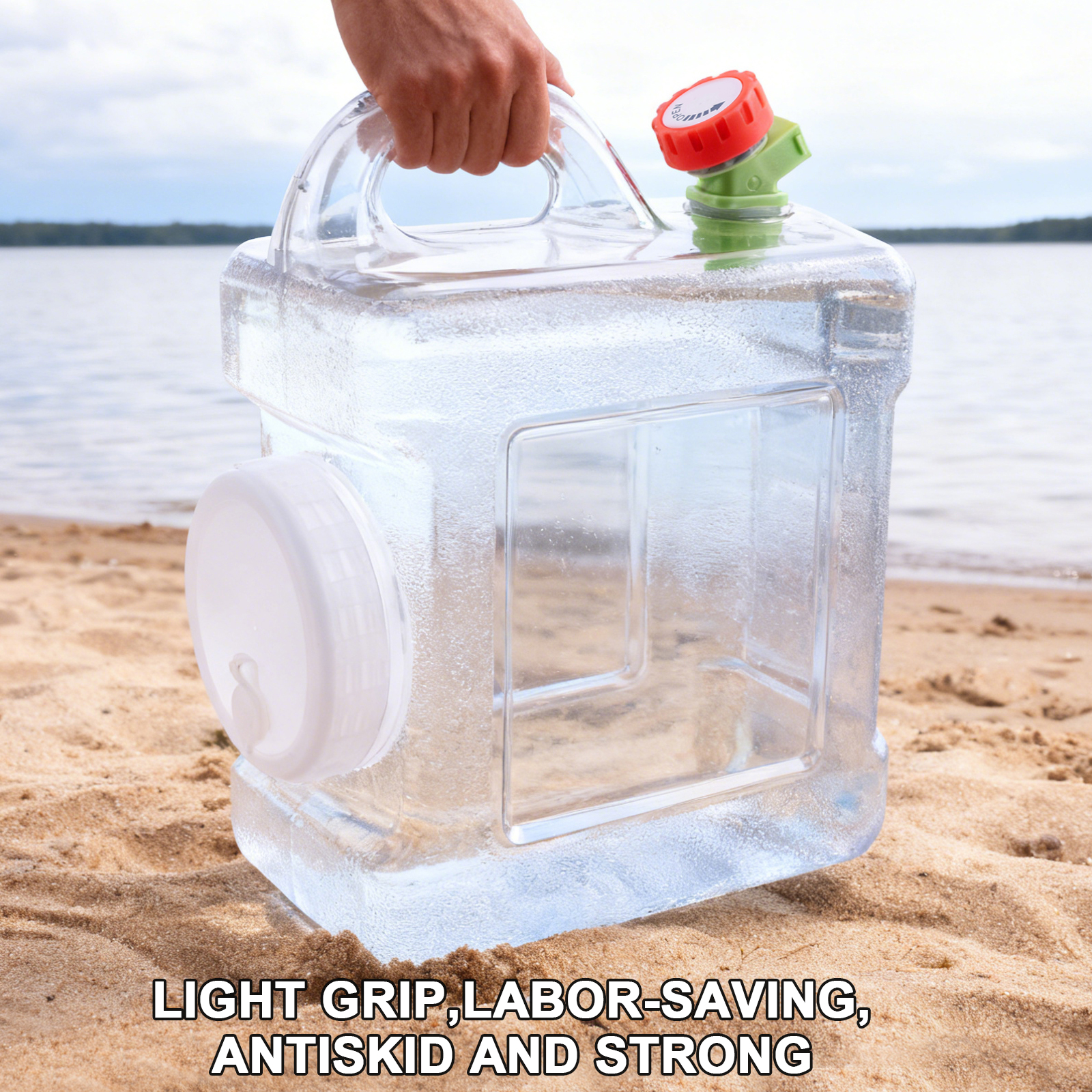 5L Emergency Water Storage Tan - Food Storage Emergency 评论和价格