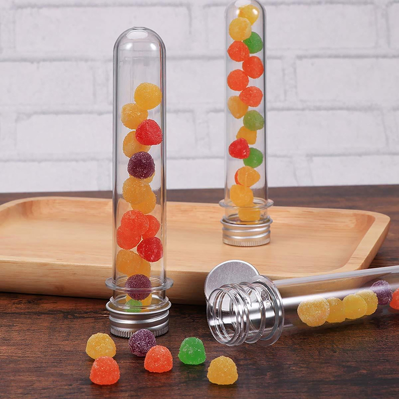 1/5Pcs Plastic Lab Test Tubes  - Food Storage Youtube 评论和价格