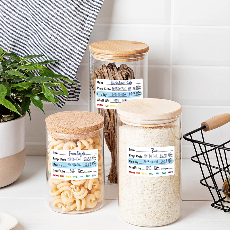 300Pcs/Roll Kitchen Date Food  - Food Storage Expiration Dates 评论和价格