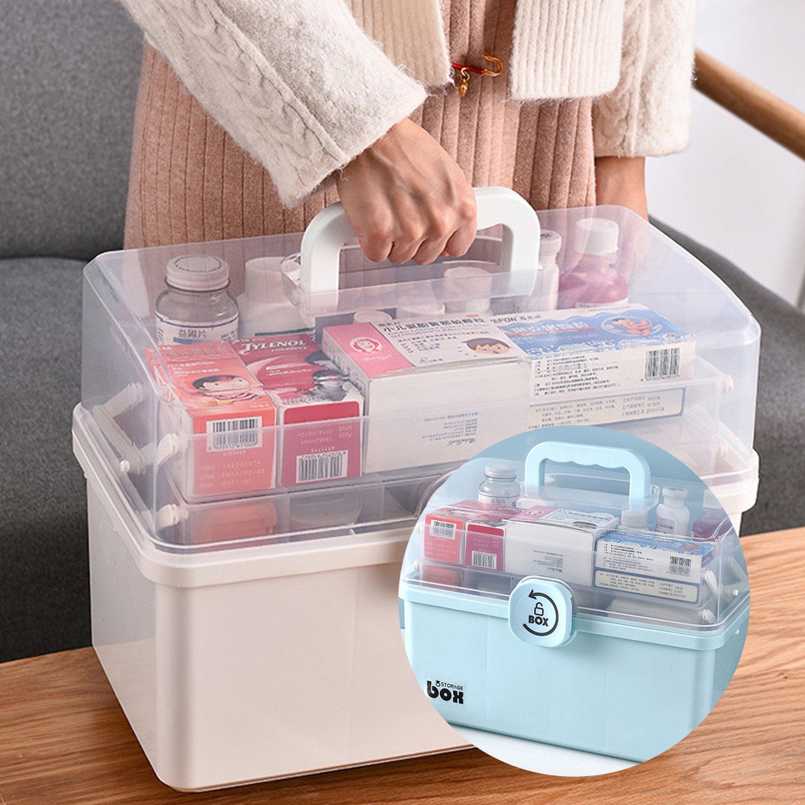 High-Capacity Storage Box with - Food Storage Emergency 评论和价格