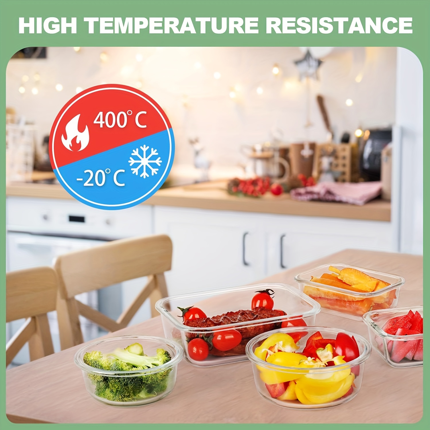 12-Piece Glass Food Storage Se - Food Storage Without Pantry 评论和价格