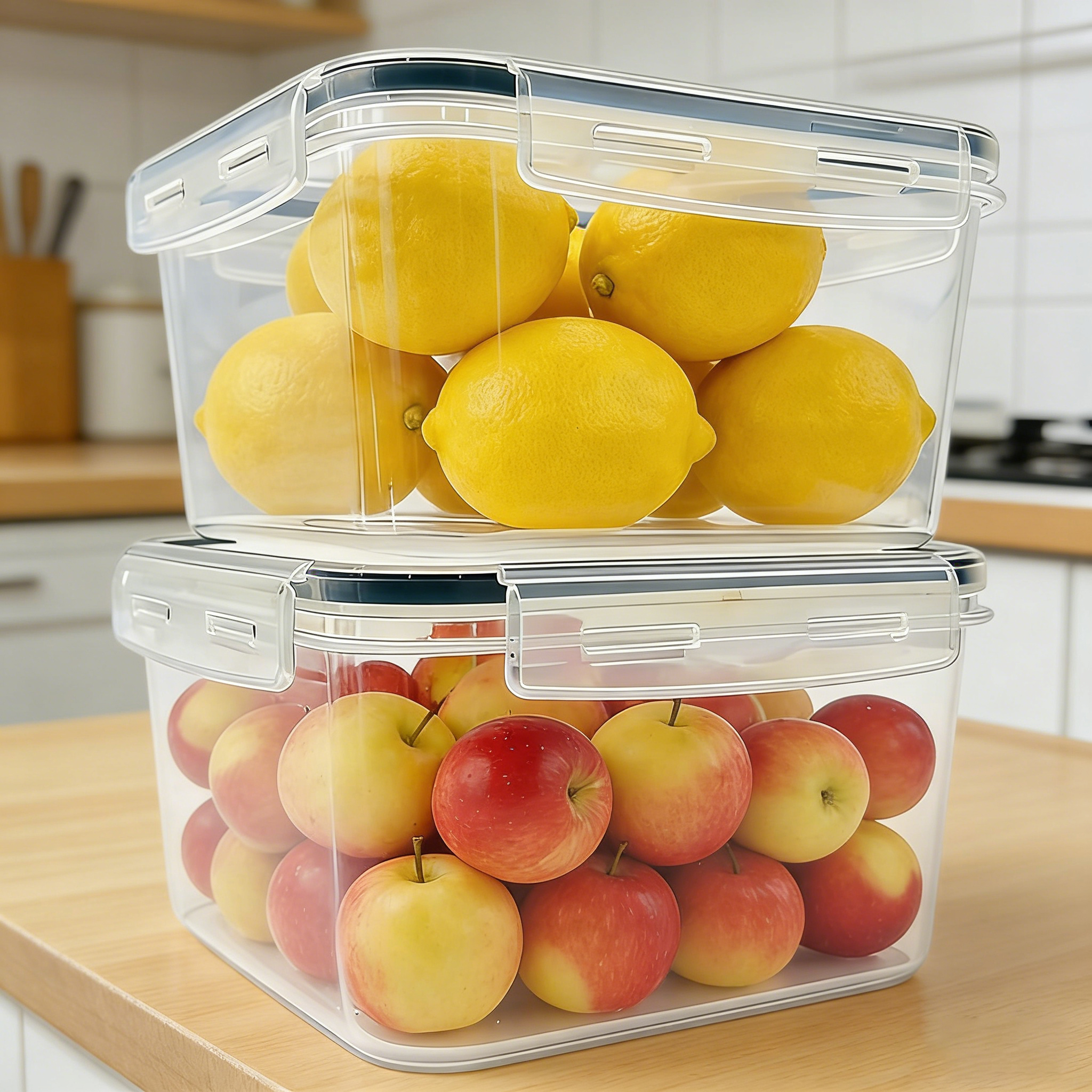 2L 2/4/6/8Pcs Large Food Conta - Food Storage Food Safety 评论和价格