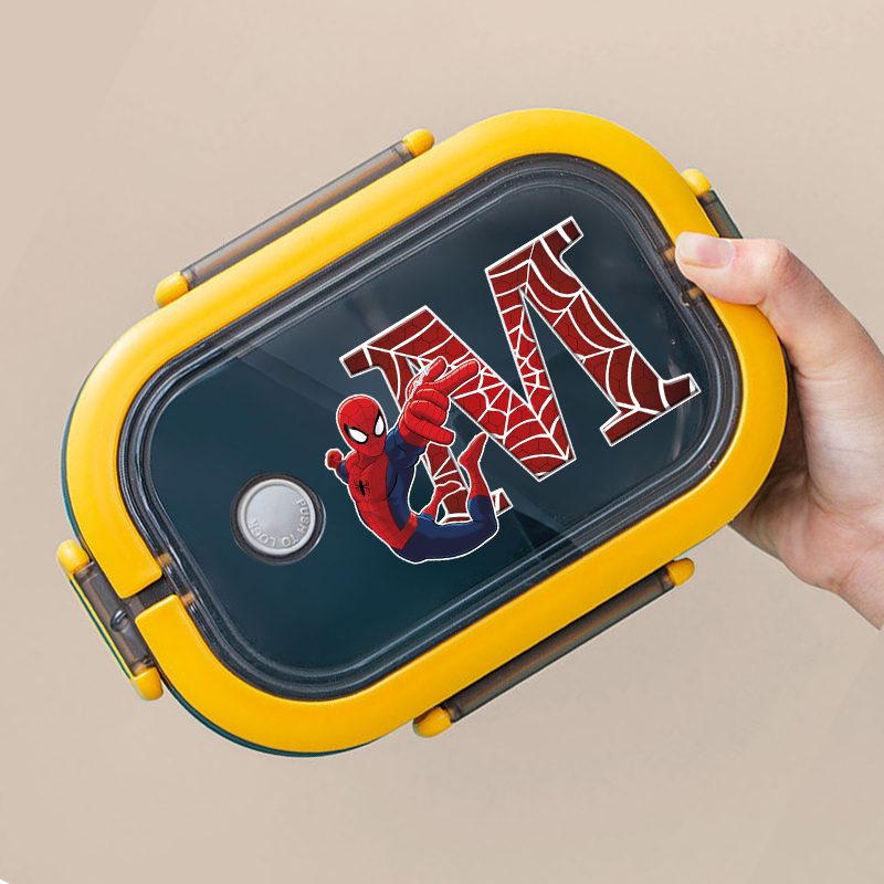 Spiderman Lunch Box Cartoon Le - Xxl Food Storage Container 评论和价格