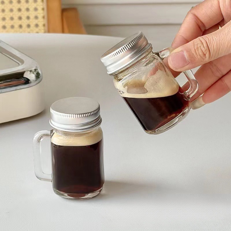 2/4/6Pcs 35ml Mini Glass Seale - Airtight Cereal Jar 评论和价格