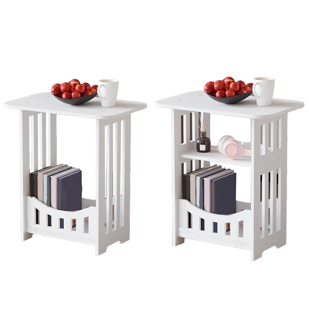 2/3 Tier Narrow End Table With - Food Storage In Plants 评论和价格