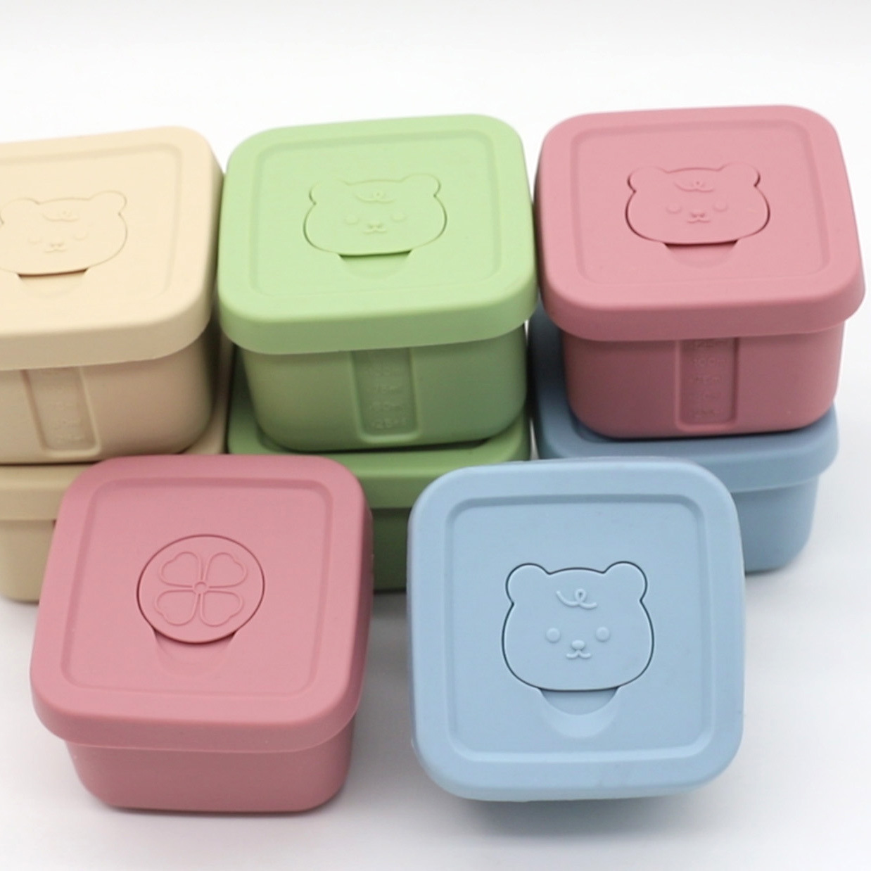 Silicone Food Supplement Box F - Food Storage Silicone 评论和价格