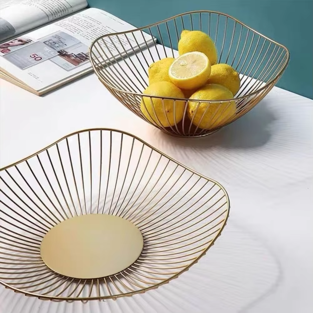 Metal Fruit Basket Simple Frui - Food Storage In Plants 评论和价格